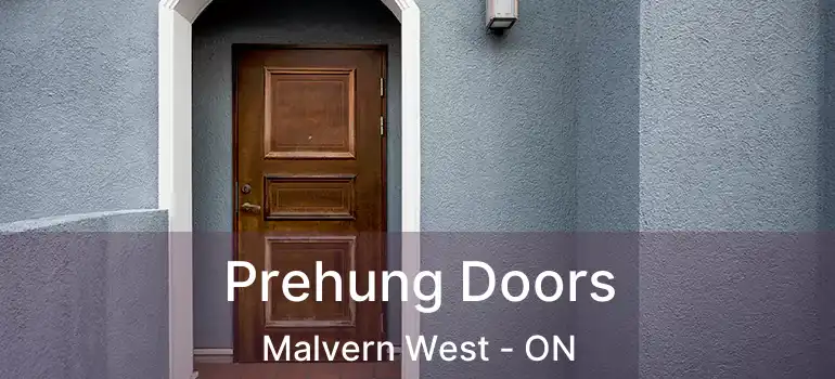 Prehung Doors Malvern West - ON