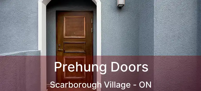  Prehung Doors Scarborough Village - ON