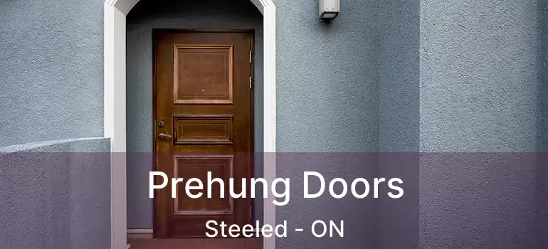  Prehung Doors Steeled - ON