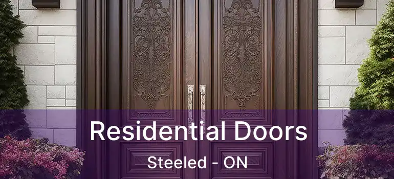  Residential Doors Steeled - ON
