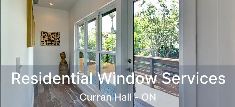  Residential Window Services Curran Hall - ON