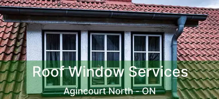  Roof Window Services Agincourt North - ON