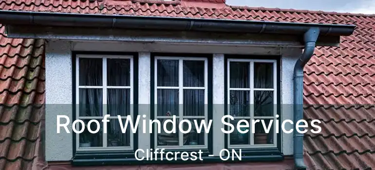  Roof Window Services Cliffcrest - ON