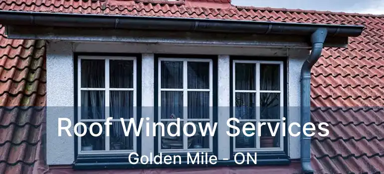  Roof Window Services Golden Mile - ON