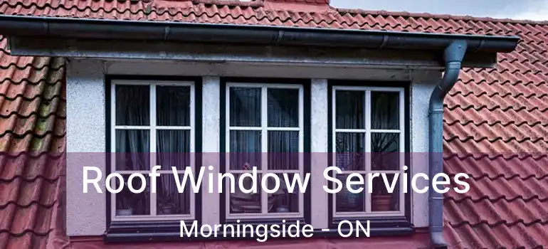  Roof Window Services Morningside - ON