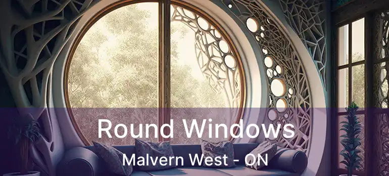  Round Windows Malvern West - ON