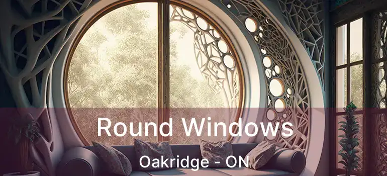  Round Windows Oakridge - ON