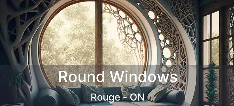  Round Windows Rouge - ON