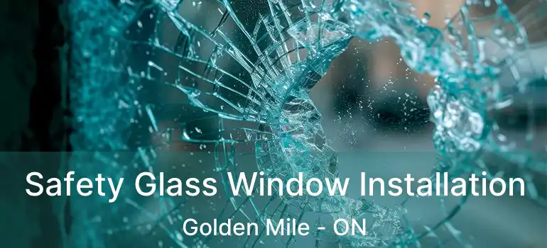  Safety Glass Window Installation Golden Mile - ON