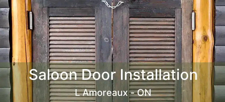 Saloon Door Installation L Amoreaux - ON