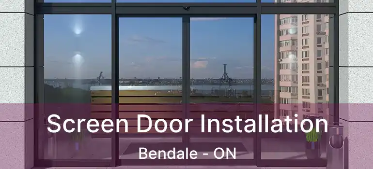  Screen Door Installation Bendale - ON