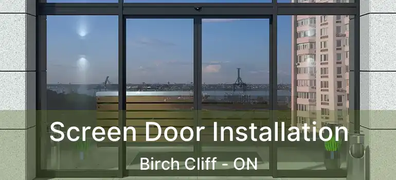  Screen Door Installation Birch Cliff - ON