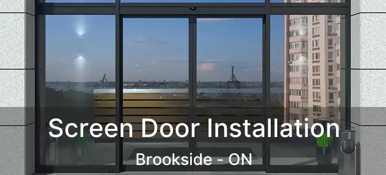  Screen Door Installation Brookside - ON