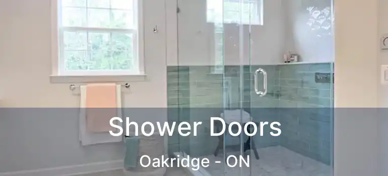  Shower Doors Oakridge - ON