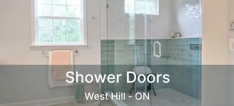  Shower Doors West Hill - ON