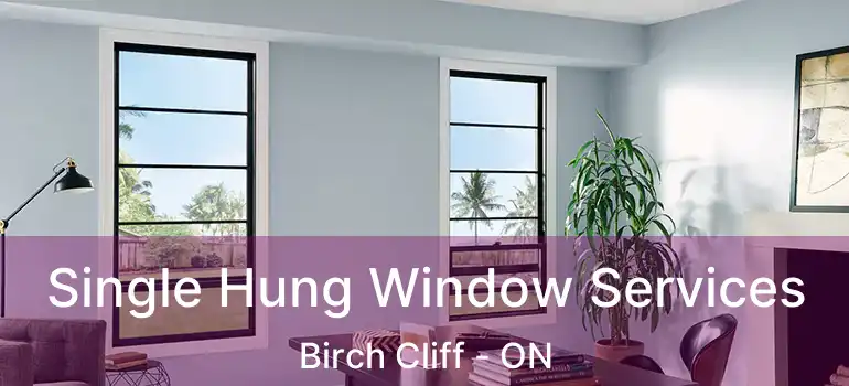  Single Hung Window Services Birch Cliff - ON