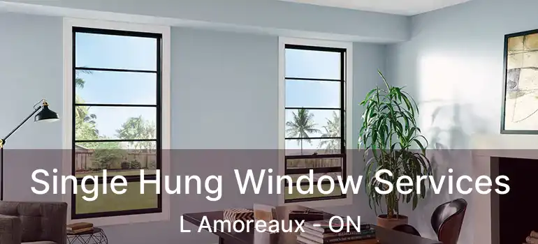  Single Hung Window Services L Amoreaux - ON