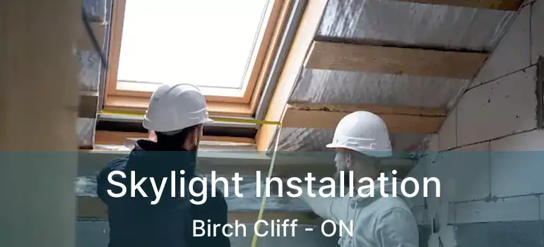  Skylight Installation Birch Cliff - ON