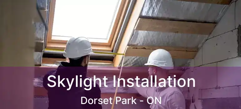  Skylight Installation Dorset Park - ON