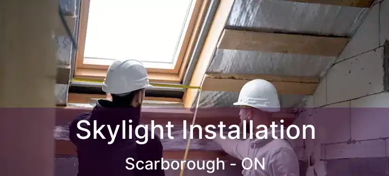  Skylight Installation Scarborough - ON