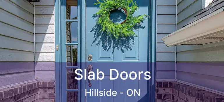  Slab Doors Hillside - ON