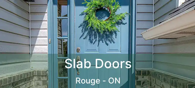 Slab Doors Rouge - ON