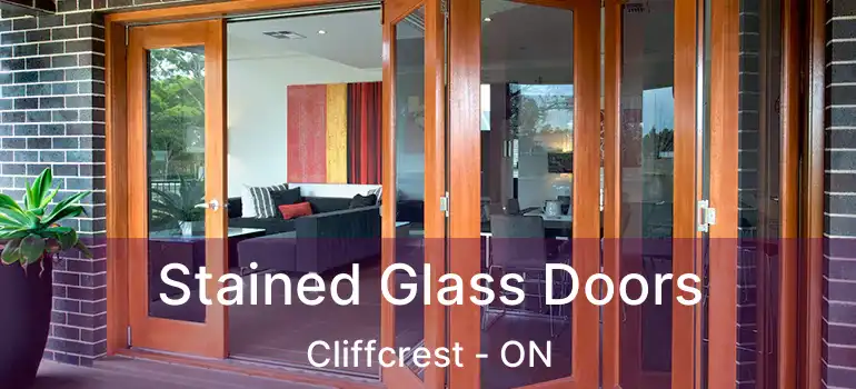 Stained Glass Doors Cliffcrest - ON