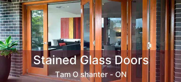  Stained Glass Doors Tam O shanter - ON