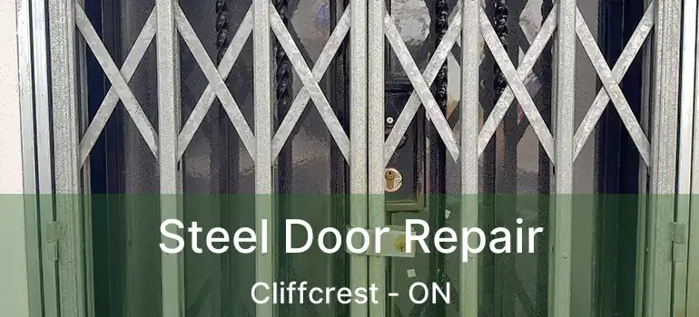 Steel Door Repair Cliffcrest - ON