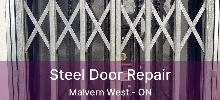 Steel Door Repair Malvern West - ON