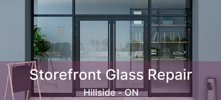  Storefront Glass Repair Hillside - ON