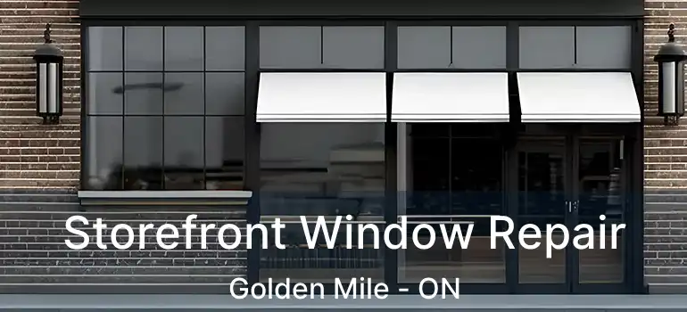  Storefront Window Repair Golden Mile - ON