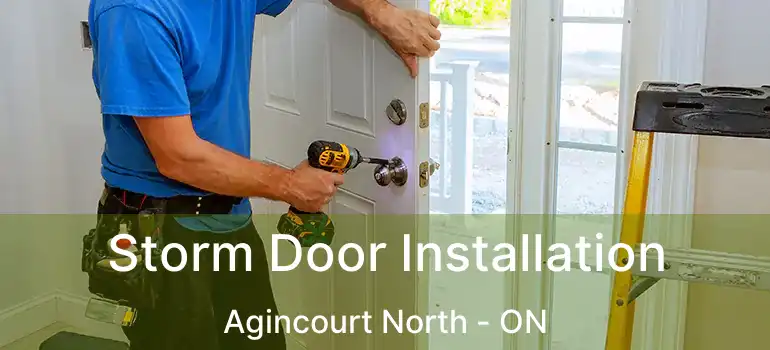 Storm Door Installation Agincourt North - ON
