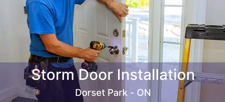  Storm Door Installation Dorset Park - ON