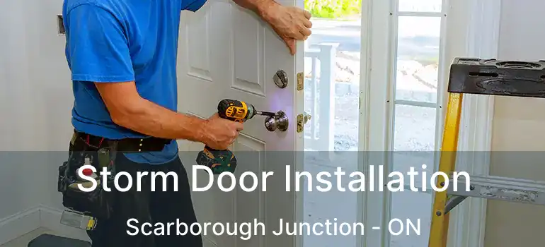  Storm Door Installation Scarborough Junction - ON