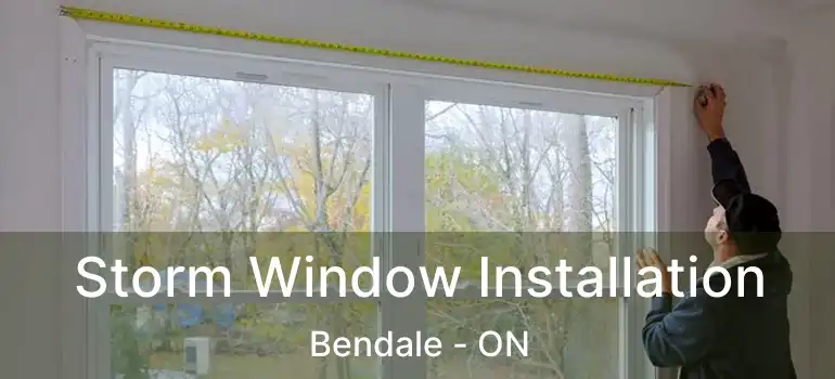  Storm Window Installation Bendale - ON