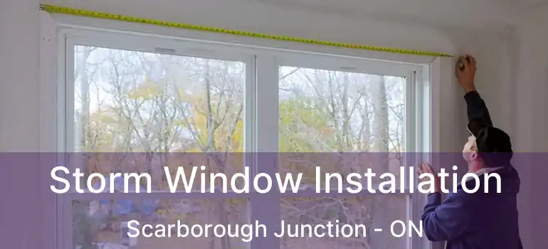  Storm Window Installation Scarborough Junction - ON