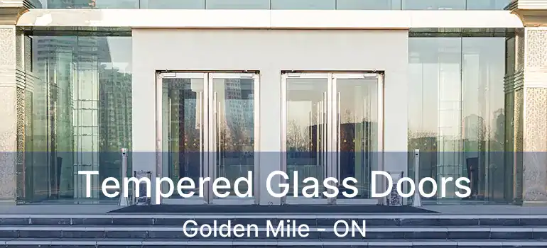  Tempered Glass Doors Golden Mile - ON