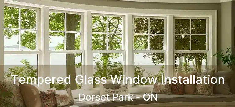  Tempered Glass Window Installation Dorset Park - ON