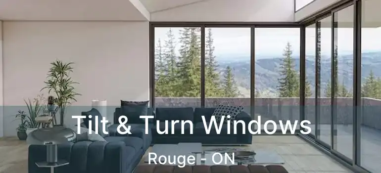  Tilt & Turn Windows Rouge - ON