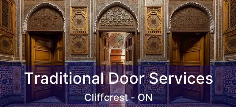  Traditional Door Services Cliffcrest - ON