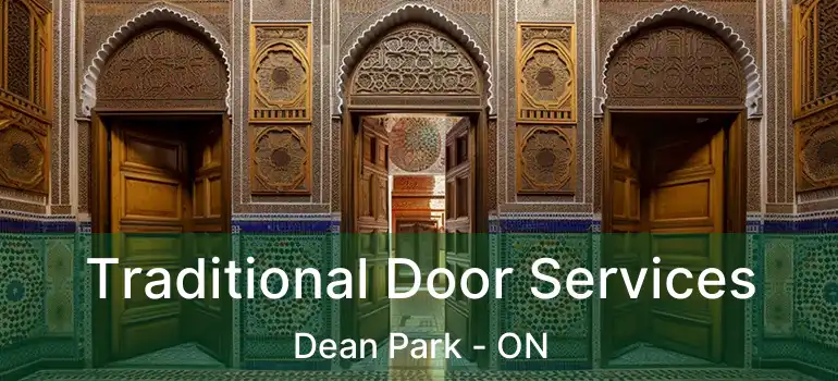  Traditional Door Services Dean Park - ON