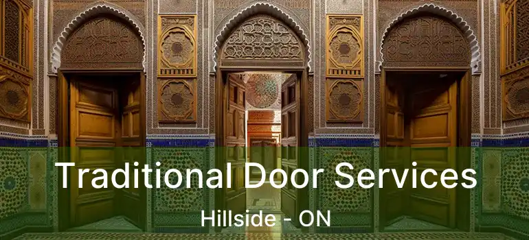  Traditional Door Services Hillside - ON