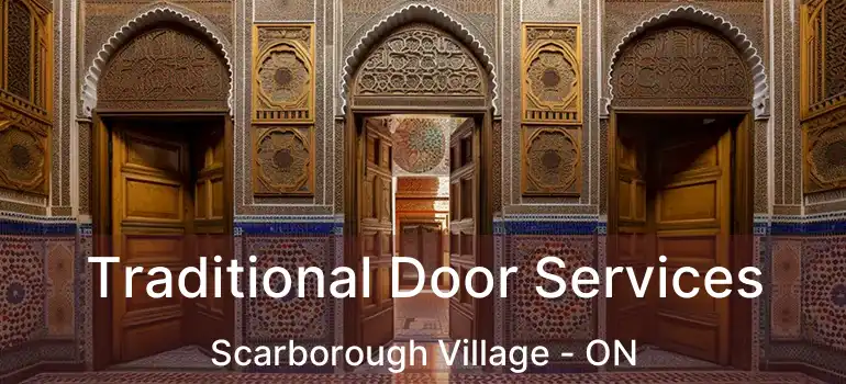 Traditional Door Services Scarborough Village - ON