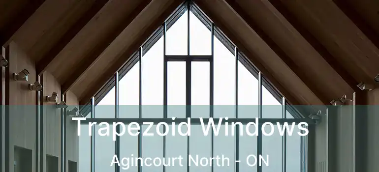  Trapezoid Windows Agincourt North - ON