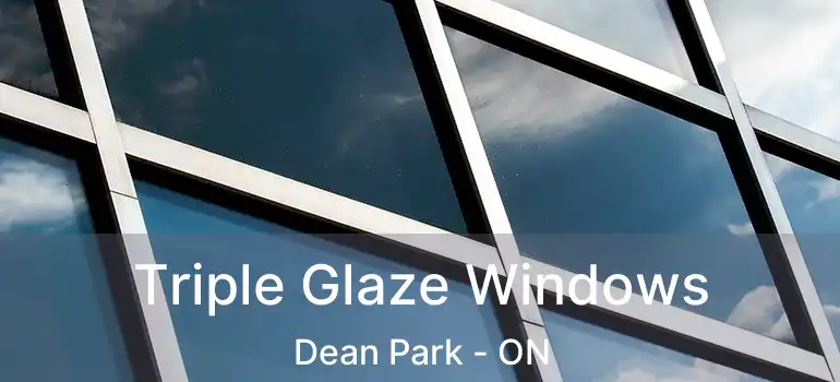  Triple Glaze Windows Dean Park - ON