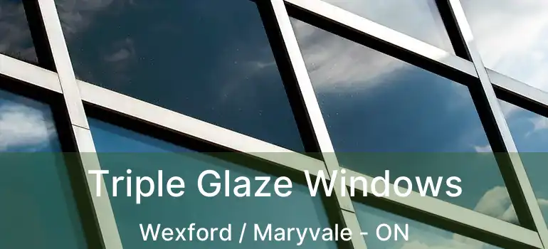  Triple Glaze Windows Wexford / Maryvale - ON