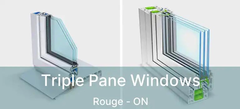 Triple Pane Windows Rouge - ON