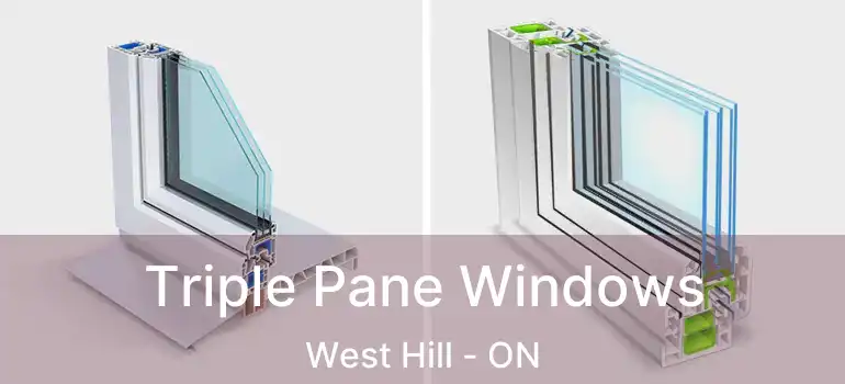  Triple Pane Windows West Hill - ON
