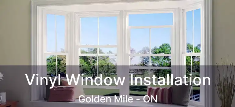  Vinyl Window Installation Golden Mile - ON